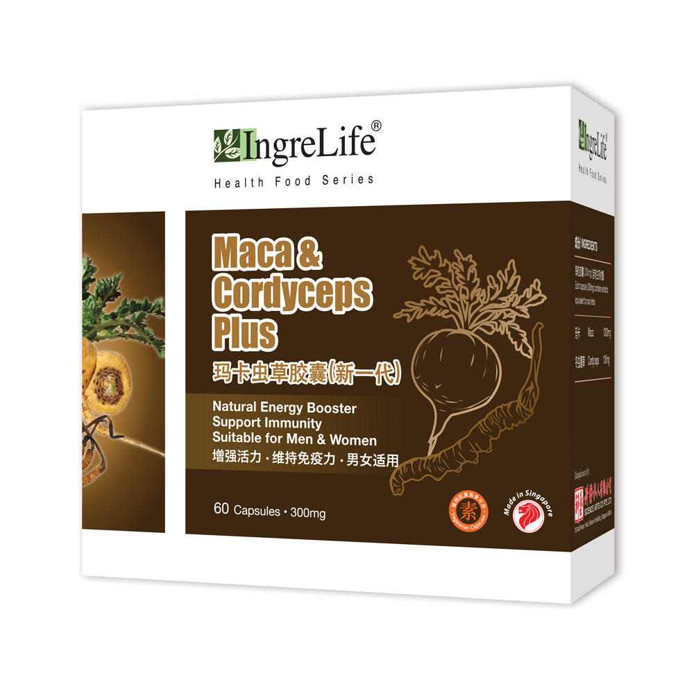 Maca & Cordyceps Plus (60/ 300 Capsules)